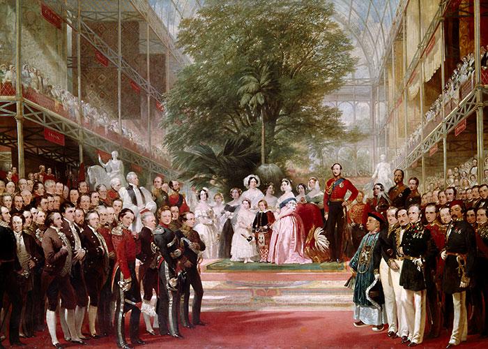 Victoria and Albert presided over the opening of the Crystal Palace and in many ways it became a symbol for their patronage of innovative new concepts