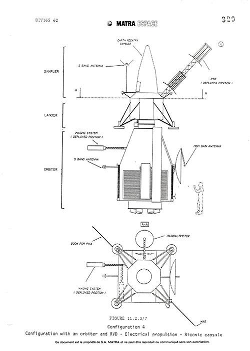 The original Rosetta design was a much bigger vessel