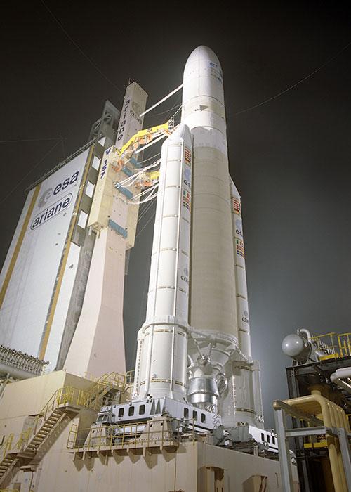 Rosetta was due to be launched from French Guiana in 2002