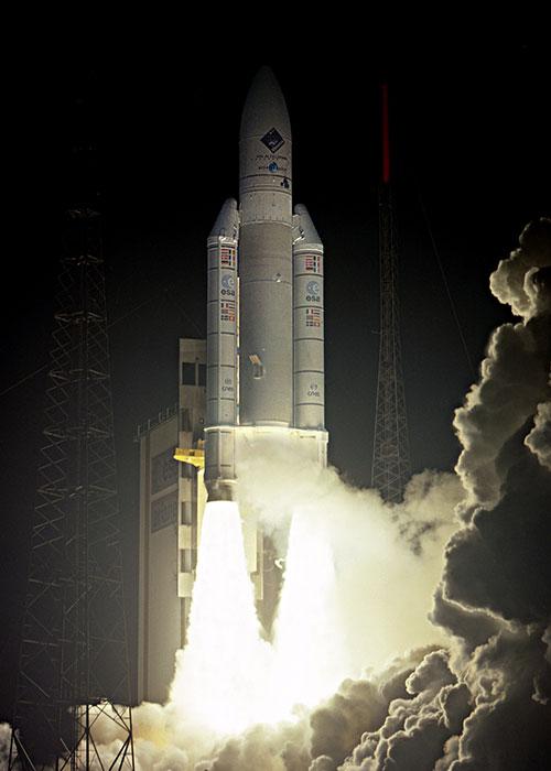 Rosetta and Philae blasted off on their 10-year mission in March 2004