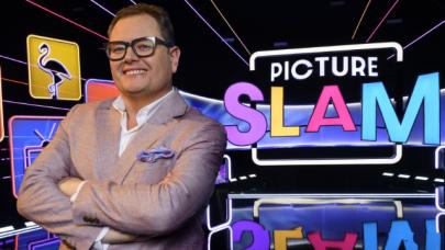 Alan Carr, picture slam logo