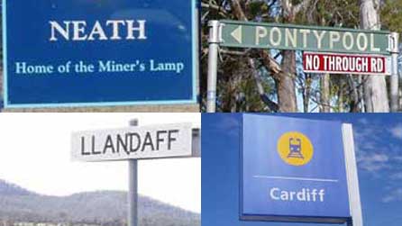 Enwau lleoedd yn Awstralia