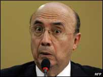 O presidente do Banco Central, Henrique Meirelles (AFP)