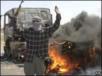 Rebelde sunita em Bagdá