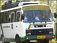 श्रीनगर- मुज़फ़्फ़राबाद बस