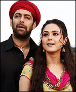 Salman Khan and Preity Zinta