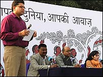 हाजीपुर में बीबीसी का कारवाँ