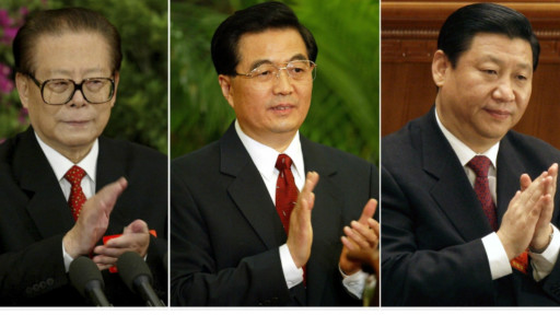 江澤民 胡錦濤 習近平