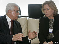 زيپی ليونی و محمود عباس