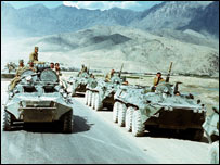 خروج نیروهای روسی از افغانستان