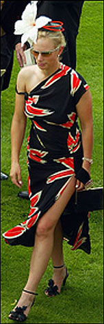 Zara Phillips and Princess Anne