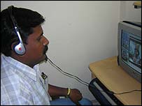 یک پاسگاه اینترنتی پلیس در هند