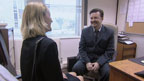 David Brent interviews a woman