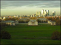 View over Greenwich 