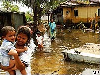 Các nạn nhân tại miền đông Sri Lanka