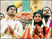 अन्नपूर्णा और उनके चुने हुए वर घनाराम