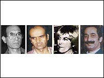 قربانيان قتل های زنجيره ای