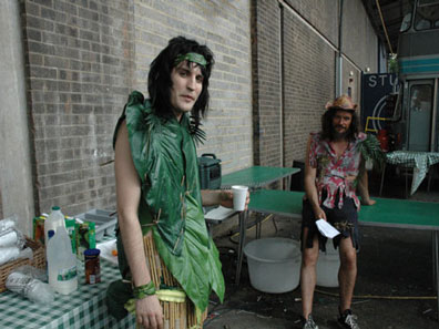 Tea for Two Between Takes