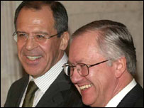 Борис Тарасюк і Сергєй Лавров