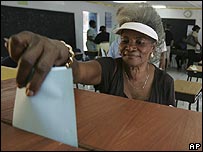 رأی دهنده در انتخابات آمریکا