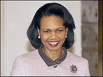 کونڈولیزارائس ایک اہم مرحلے پر مشرق وسطی کا دورۂ کر رہی ہیں