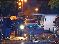 एथेंस में बम धमाके