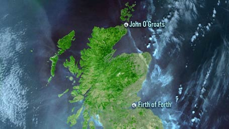 Map of programme 9 journey