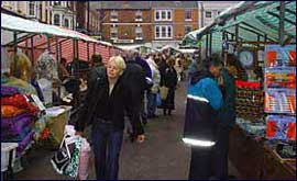 The Market Place, Louth.