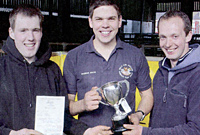 Tri ffenswr o fri, Rhydian, Geraint ac Elgan