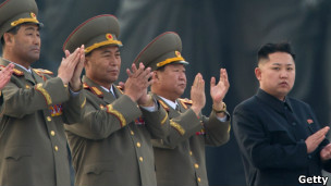 金正恩和軍人