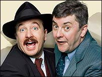 Joe Pasquale and Cory English 