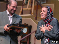 ژاله علو و قالیباف