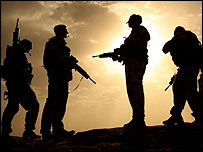 سربازان بريتانيايی در افغانستان