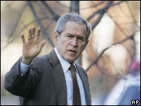 o presidente George W. Bush