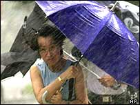 tufão Dujuan na China