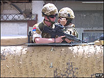 Lính Anh tham gia vào cuộc chiến Iraq