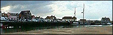 Panoramice view of Wells-next-the-Sea