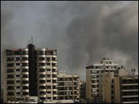 Saldırılar Condoleezza Rice'ın ziyareti süresince durmuştu