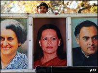 Indira, Sonia e Rajiv