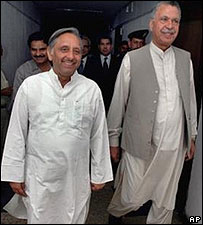 منی شنکر آئر اور امان اللہ خان جدون