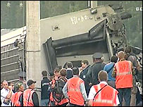 За версією прокуратури, потяг було підірвано