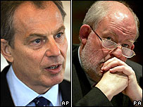 टोनी ब्लेयर और चार्ल्स क्लार्क