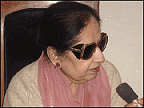 پاکستان فاؤنڈیشن فائٹنگ بلائنڈنیس کی چیئرپرسن سلمیٰ مقبول