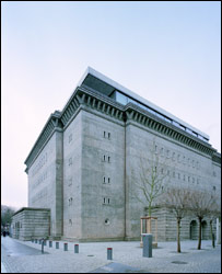 Fachada da parte superior do bunker