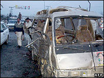 धमाके में उपयोग में लाई गई वैन