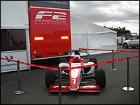 The cars look very similar to their F1 counterparts