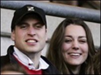 威廉王子与前女友凯特