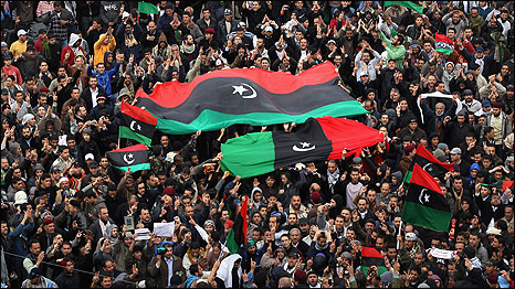 Demonstrations in Libya 