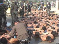 Tayland'da Tak Bai karakoluna yönelik saldırının sonrası 