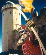 Archery at Warwick Castle 